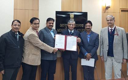 दो और आयुष संस्थान एनएबीएच और एनएबीएल से आधिकारिक मान्यता प्राप्त संस्थानों के प्रतिष्ठित संघ में शामिल