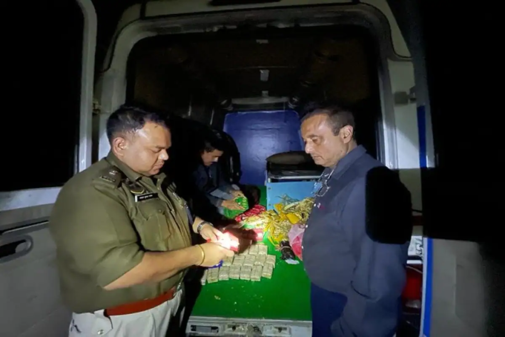 असम पुलिस ने किया टैबलेट और होरोइन तस्करी का भांडाफोड़, एंबुलेंस से लाई जा रही करोड़ों रुपये का माल धर- दबोचा