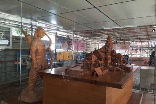 एक समान रंग में होंगी मंदिरों के शहर अयोध्या की विभिन्न इमारतें