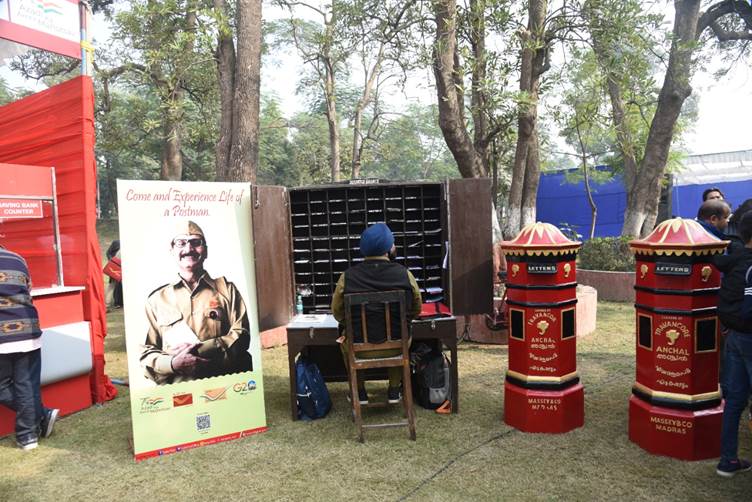संस्कृति मंत्रालय ने डाक विभाग के साथ पत्र-लेखन के मनोरंजक मेले “डाकरूम” का आयोजन किया