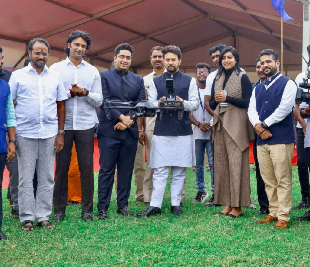 भारत ड्रोन तकनीक का हब बनेगा- अनुराग सिंह ठाकुर