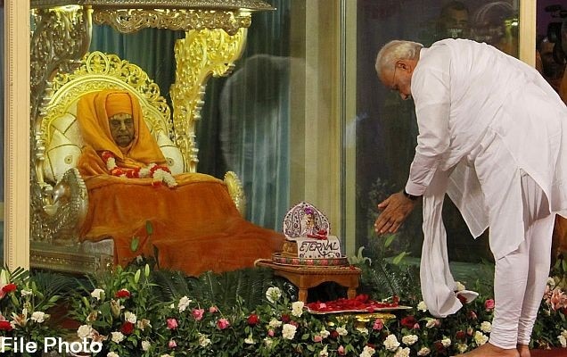 प्रधानमंत्री मोदी ने श्री प्रमुख स्वामी महाराज जी की जयंती पर अर्पित की श्रद्धांजलि