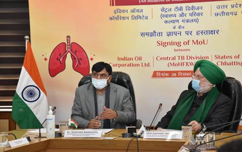 यह समझौता ज्ञापन 2025 तक भारत में टीबी उन्मूलन के लिए प्रधानमंत्री श्री नरेन्द्र मोदी के विजन को मजबूत बनाएगा : डॉ. मांडविया