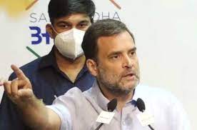 राहुल गांधी ने जयशंकर प्रसाद पर साधा निशाना, कहा- भारत सरकार सोई है और चीन….