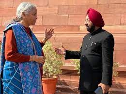 वित्त मंत्री निर्मला सीतारमण की संसदीय सलाहकार कमेटी के लिए मनोनीत किये गए राज्यसभा सांसद विक्रमजीत सिंह साहनी