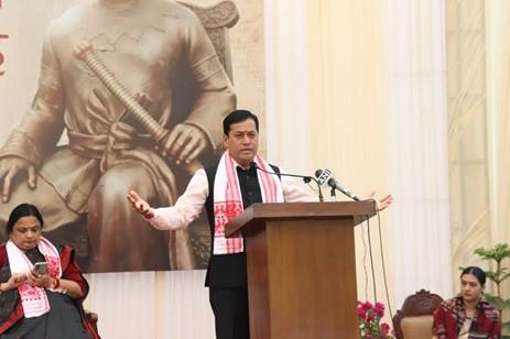 स्वर्गदेव सौलुंग सुकफा की एक बड़े असमिया समाज के निर्माण की परिकल्पना ने हमें राष्ट्रीय और वैश्विक स्तर पर असम का प्रतिनिधित्व करने का अवसर दिया है: सर्बानंद सोनोवाल
