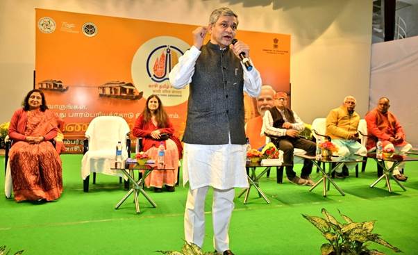 रेल मंत्री अश्विनी वैष्णव ने एक नई ट्रेन सेवा काशी तमिल संगमम एक्सप्रेस चलाने के लिए की घोषणा