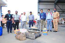 वालमुंबई कस्टम विभाग ने अवैध बाजार में जब्त की गई 538 करोड़ रुपये मूल्य की नशीली दवाओं को किया नष्ट