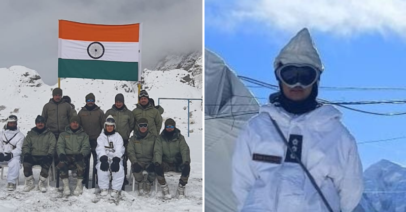 प्रधानमंत्री ने कुमार पोस्ट में सक्रिय रूप से तैनात होने वाली पहली महिला अधिकारी कैप्टन शिवा चौहान की सराहना की