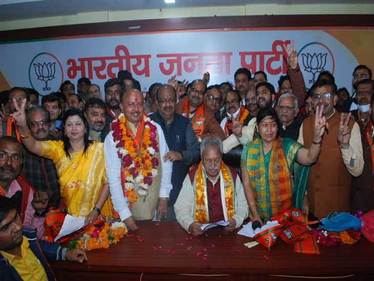500 से ज्यादा कांग्रेसी कार्यकर्ता भाजपा में हुए शामिल