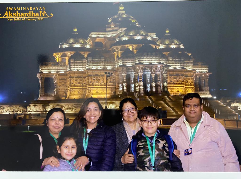 लायंस क्लब दिल्ली वेज द्वारा 5 जनवरी को राजनयिक मित्रों व परिवारों के साथ अक्षरधाम मंदिर यात्रा का आयोजन