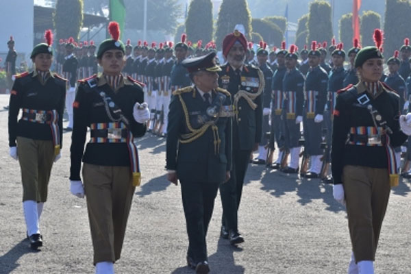 चीफ ऑफ डिफेंस स्टाफ ने पहली बार एनसीसी गणतंत्र दिवस शिविर का दौरा किया