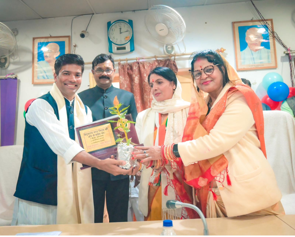 नोबा जीएसआर के संस्थापक सदस्य एवं बोर्ड ऑफ़ डायरेक्टर विकास रंजन को किया गया सम्मानित