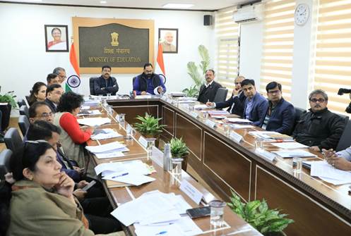 धर्मेंद्र प्रधान ने राष्ट्रीय कौशल विकास मिशन की संचालन समिति के लिए आयोजित तीसरी बैठक की अध्यक्षता की