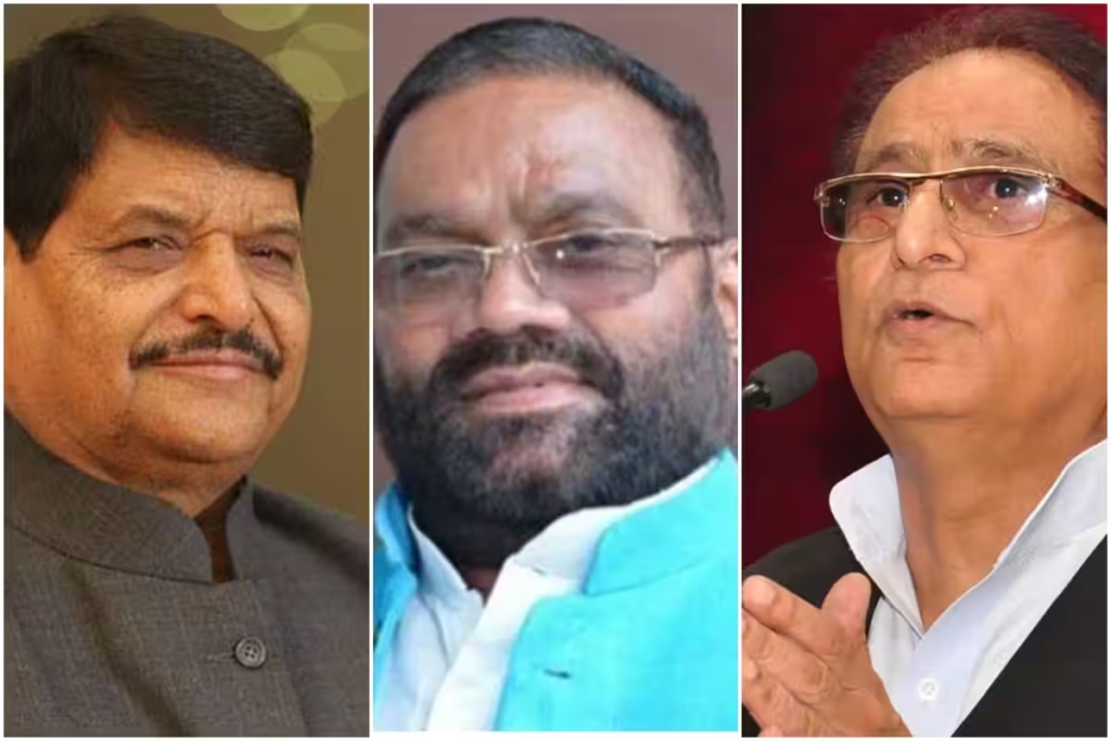 सपा ने अपने राष्ट्रीय कार्यकारिणी समिति मेंआज़म खान को किया शामिल ,शिवपाल यादव और स्वामी प्रसाद मौर्य को बनाया महासचिव