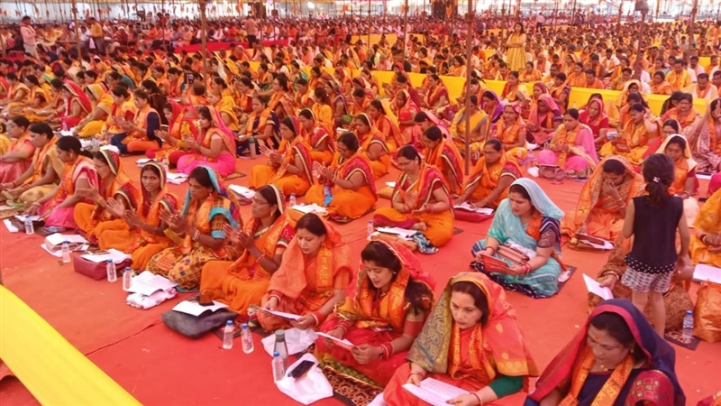 21 हजार हनुमान भक्तों ने एक साथ किया सुंदरकांड पाठ, भिलाई में बना दो-दो विश्व रिकार्ड