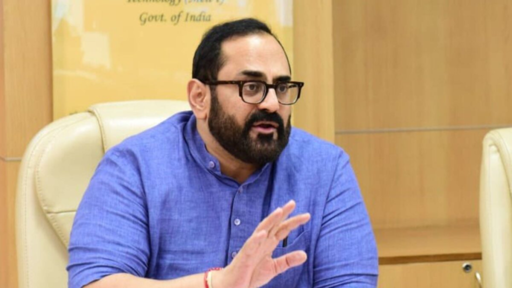 नया भारत अपने युवाओं के लिए अपार अवसरों की पेशकश करता है: राजीव चंद्रशेखर