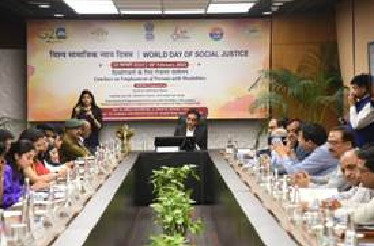 दिव्यांगजन सशक्तिकरण विभाग ने डॉ. अम्बेडकर इंटरनेशनल सेंटर, नई दिल्ली में एक कॉन्क्लेव के आयोजन के साथ विश्व सामाजिक न्याय दिवस मनाया