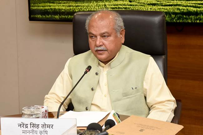 केंद्र के साथ मिलकर छोटे किसानों की प्रगति पर फोकस करें राज्य- नरेंद्र सिंह तोमर
