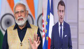 प्रधानमंत्री नरेन्द्र मोदी, एयर इंडिया-एयरबस की नवीन साझेदारी के शुभारंभ पर फ्रांस के राष्ट्रपति इमैनुएल मैक्रॉन के साथ वीडियो कॉल वार्ता में शामिल हुए