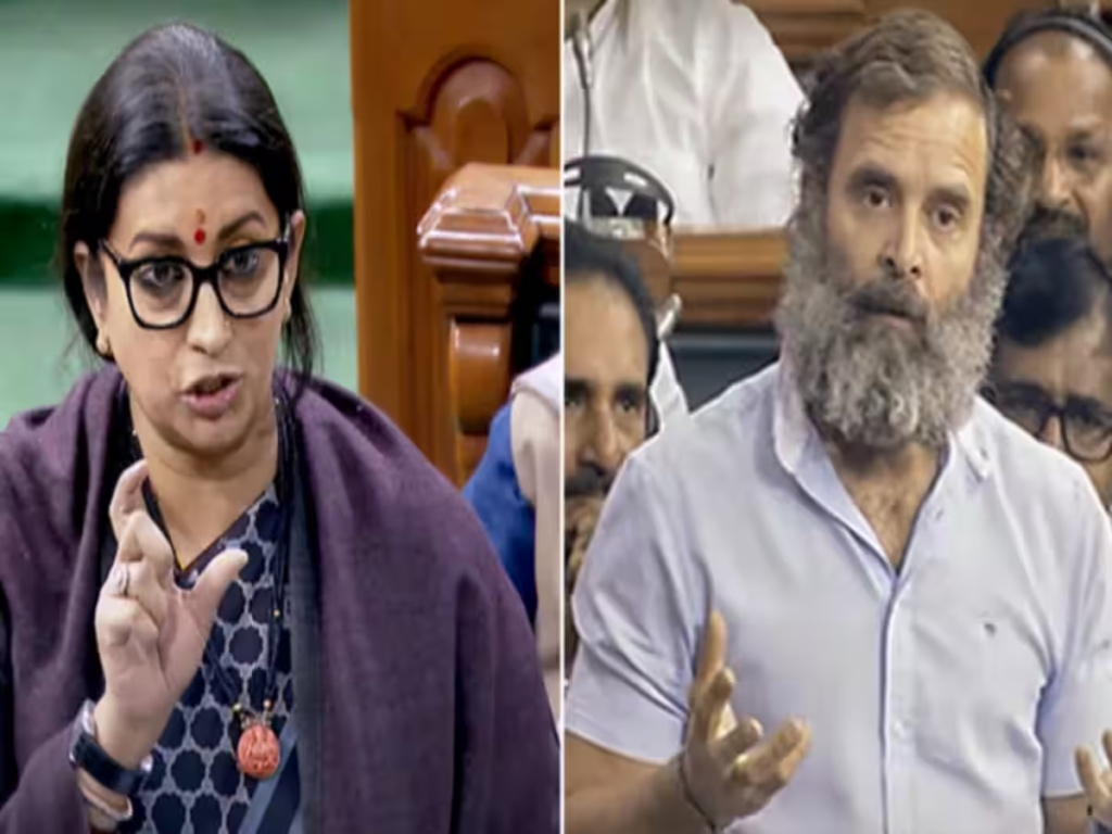 स्मृति ईरानी ने राहुल गांधी पर किया पलटवार, कहा- ‘अमेठी ने जिन्हें ‘मैजिक’ दिखाया, उन्होंने..