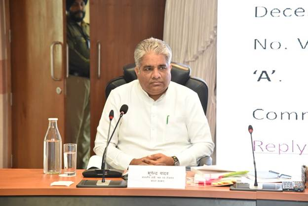 कर्मचारी राज्य बीमा निगम प्रधानमंत्री के ‘एक्ट ईस्ट’ के आह्वान को आगे बढ़ाते हुए पूर्वोत्तर राज्यों और सिक्किम को ईएसआई योजना चलाने के लिए वित्तीय सहायता प्रदान करना जारी रखेगा: भूपेंद्र यादव
