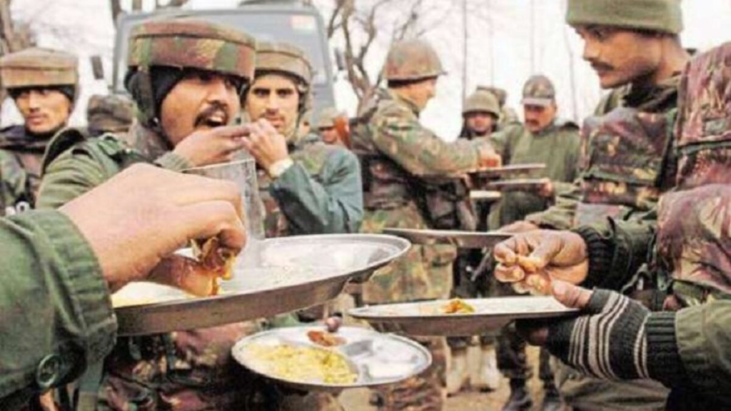 भारतीय सेना मोटे अनाज से निर्मित दैनिक आहार फिर से कर रही है शुरू