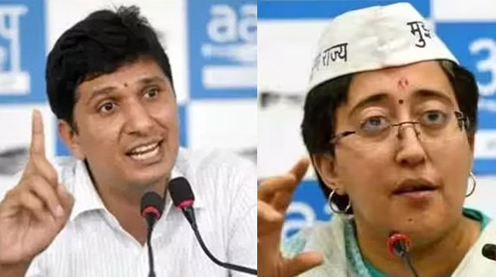 आतिशी और सौरभ भारद्वाज बनेंगे आप सरकार में मंत्री, केजरीवाल ने एलजी को भेजा नाम