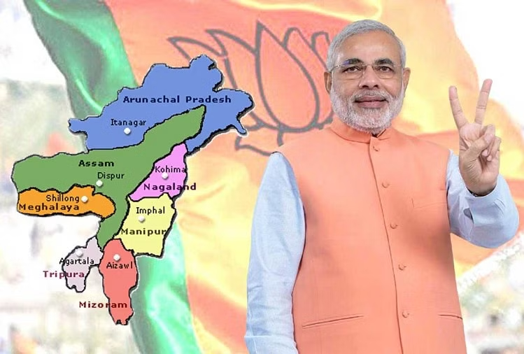विवादों में घिरे होने के बावजूद नॉर्थ ईस्ट में जीती BJP, 5 बड़े कारण