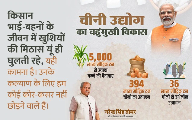 किसान भाइयों और बहनों के कल्याण के लिए हम कोई कोर-कसर नहीं छोड़ेंगे: प्रधानमंत्री
