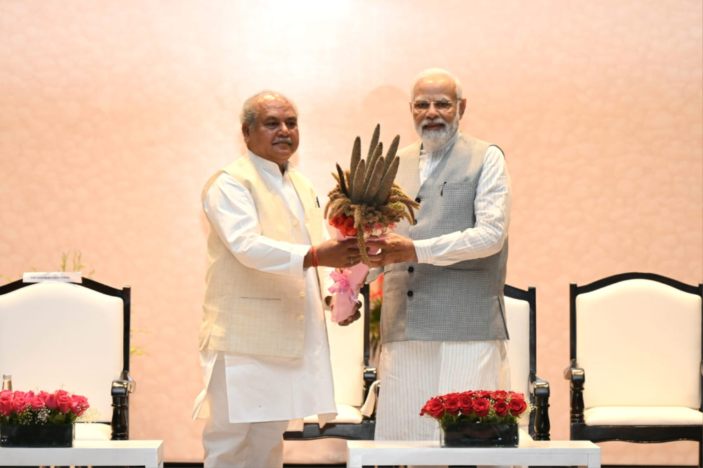 समृद्धि व समग्र विकास का माध्यम बन रहा है श्री अन्न- प्रधानमंत्री मोदी