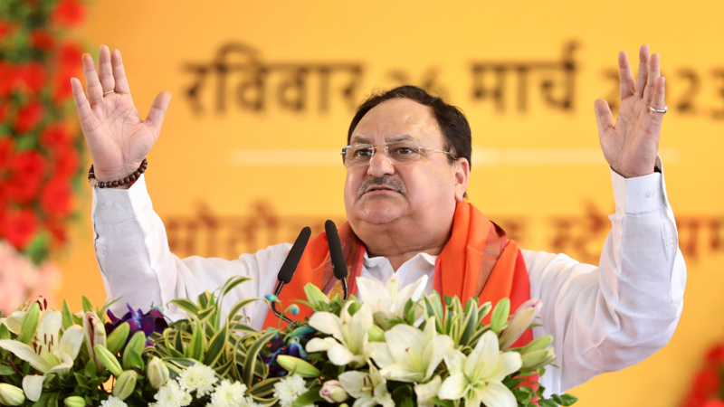 जनता जनार्दन के आशीर्वाद से मध्य प्रदेश में भाजपा की पूर्ण बहुमत की सरकार बनना तय है: जगत प्रकाश नड्डा