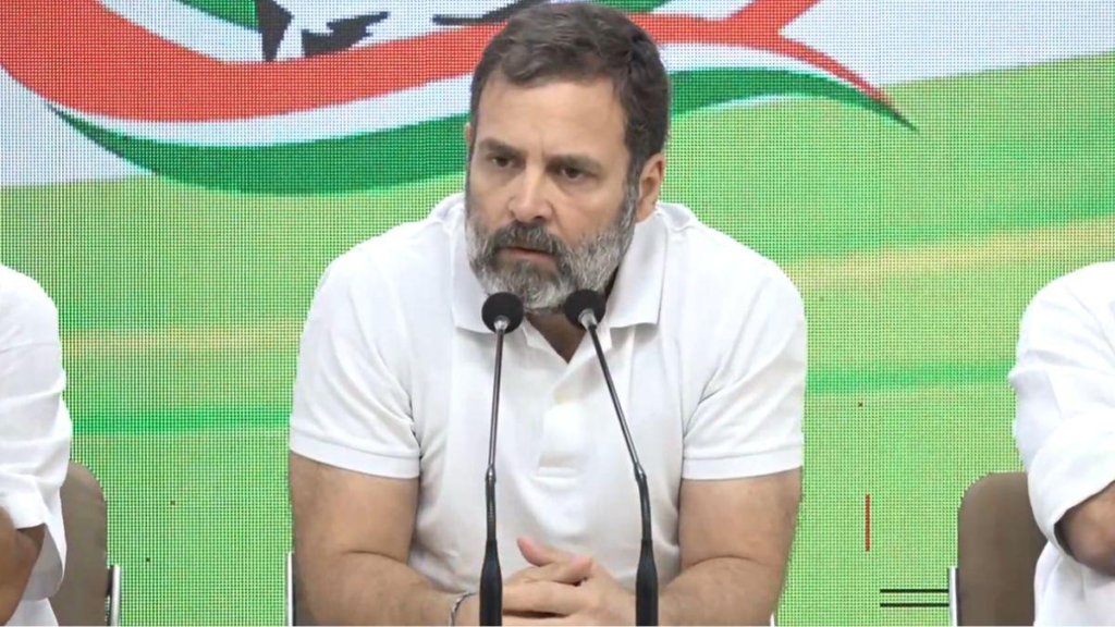 प्रेस कॉन्फ्रेंस में बोले राहुल गांधी, ‘दुर्भाग्य से मैं सांसद हूं…और………….