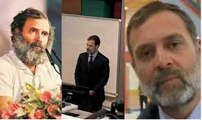 ब्रिटेन की कैम्ब्रिज यूनिवर्सिटी पहुंचे राहुल, लंदन पहुंचते ही इस नए कूल लुक में आए नजर