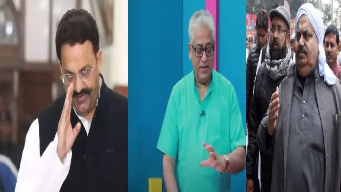 गैंगस्टर मुख्तार अंसारी और अतीक अहमद की राजदीप सरदेसाई ने जमकर की तारीफ
