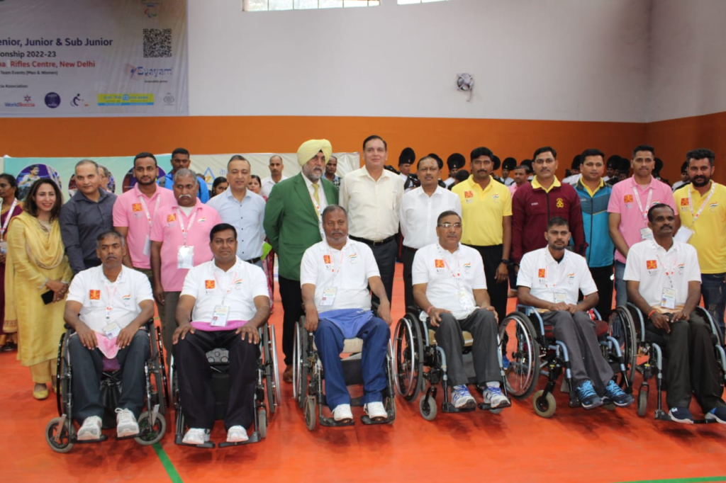 भारतीय सेना ने भारतीय पैरालम्पिक्स समिति के साथ बोकिया खेलों को बढ़ावा देने में अग्रणी रही