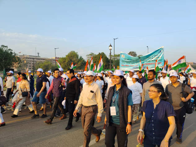 केंद्रीय स्वास्थ्य मंत्रालय ने अंतर्राष्ट्रीय महिला दिवस के अवसर पर नई दिल्ली में मेगा वॉकथॉन कार्यक्रम “वॉक फॉर हेल्थ” का आयोजन किया