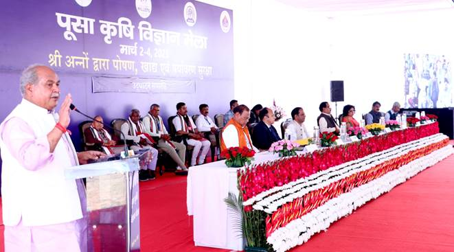 “श्री अन्न” को प्रतिष्ठा प्रदान कर छोटे किसानों की ताकत बढ़ाना प्रधानमंत्री मोदी का उद्देश्य- नरेंद्र सिंह तोमर