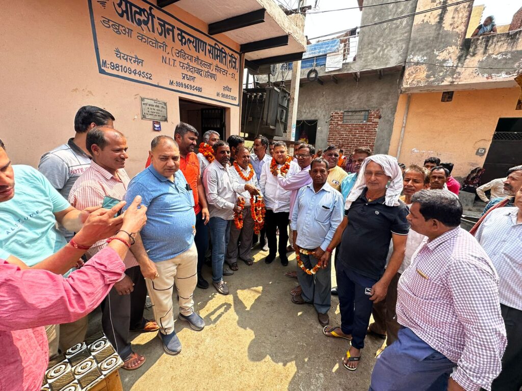 एनआईटी विधायक नीरज शर्मा ने किया गलियों के निर्माण एवं पानी के ट्यूबेल का उद्धघाटन