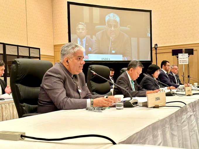 इकोसिस्टम की रक्षा करने और उसे बहाल करने से जलवायु परिवर्तन की मात्रा में कमी लाने में और इसके प्रभावों से निपटने में हमें सहायता मिल सकती है : भूपेंद्र यादव