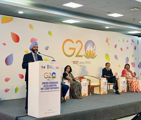 हाइड्रोजन प्रमाणन के लिए सामान्य प्रोटोकॉल, नीति व्यवस्था और देशों के बीच सहयोग के साथ-साथ नियामक ढांचा, एक हरित हाइड्रोजन इकोसिस्टम को गति प्रदान कर सकते हैं:बी.एस. भल्ला