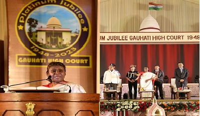 राष्ट्रपति द्रौपदी मुर्मु असम की तीन दिवसीय यात्रा के अंतिम दिन आज तेजपुर जाएंगी