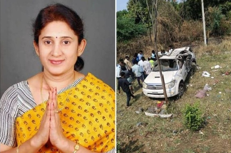 तेलंगाना में सड़क हादसे में बीजेपी नेता नीरजा रेड्डी की मौत
