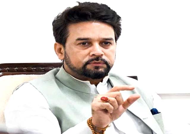 कांग्रेस को कर्नाटक, छत्तीसगढ़, मध्यप्रदेश और राजस्थान में मिलेगा हार का स्वाद :अनुराग सिंह ठाकुर