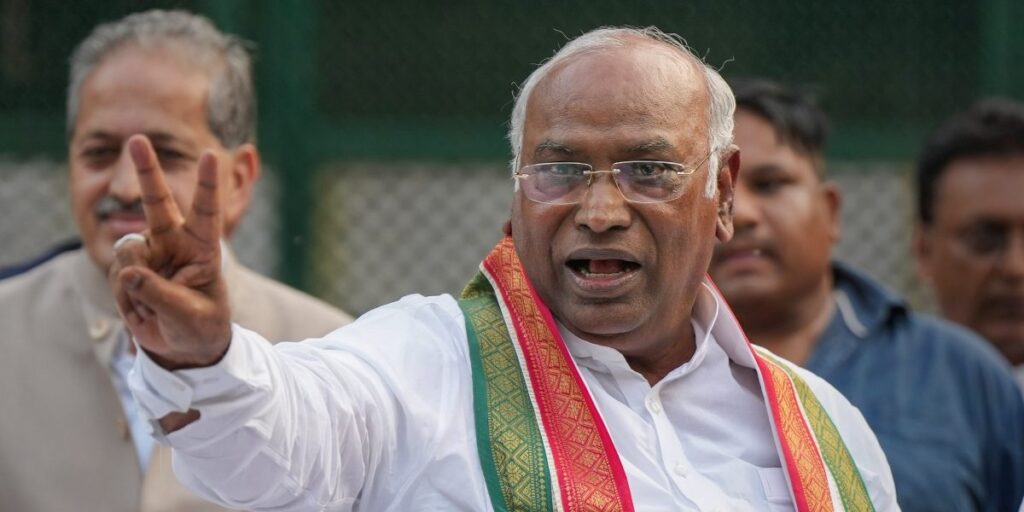 कांग्रेस की विचारधारा स्वीकार करने वाले किसी भी व्यक्ति का पार्टी में स्वागत है: मल्लिकार्जुन खरगे