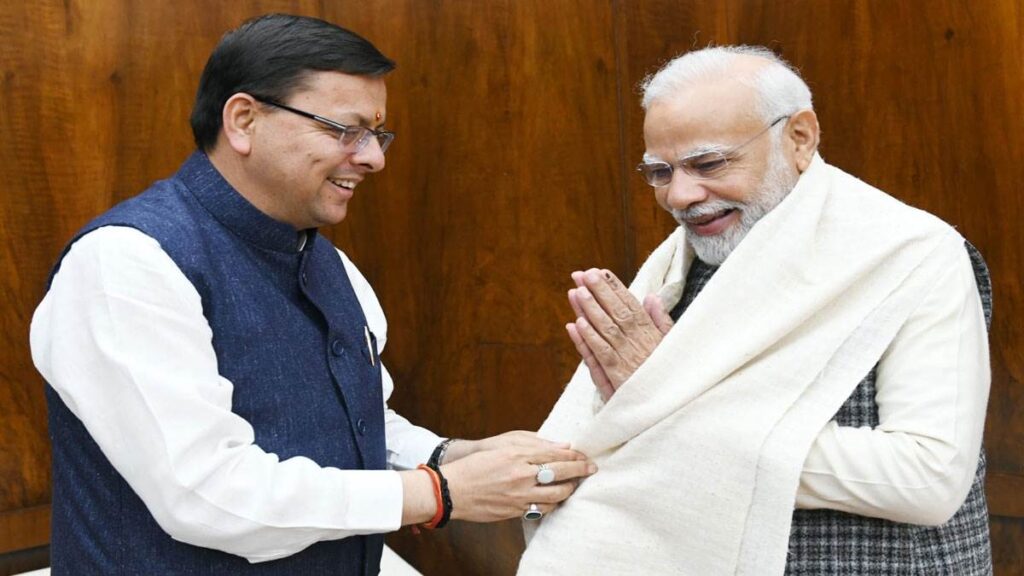 प्रधानमंत्री नरेन्द्र मोदी के नेतृत्व में आज नए भारत का निर्माण हो रहा है: पुष्कर सिंह धामी
