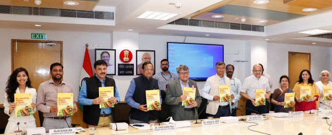 नीति आयोग ने भोजन में मिलेट्स को बढ़ावा देना: भारत के राज्यों/केंद्रशासित प्रदेशों की सर्वोत्तम पहल पर एक रिपोर्ट की जारी