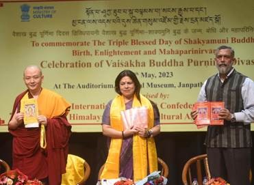 बुद्ध का शांति, अहिंसा और सत्य के मार्ग का संदेश आज भी उतना ही प्रासंगिक है, जितना 2500 साल पहले था: मीनाक्षी लेखी