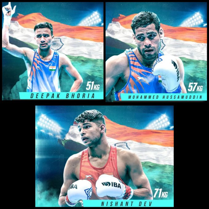 प्रधानमंत्री ने ताशकंद में पुरुषों की विश्व मुक्केबाजी चैंपियनशिप में पहली बार पदक जीतने पर मुक्केबाजों को दी बधाई