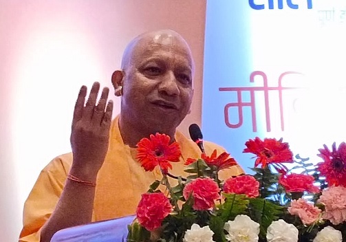 मोदी सरकार के नौ वर्ष पूरे होने पर मुख्यमंत्री योगी आदित्यनाथ ने लखनऊ में प्रेस वार्ता को किया संबोधित
